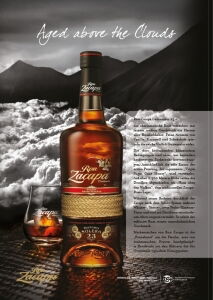 Zacapa Verkostung in der Lounge